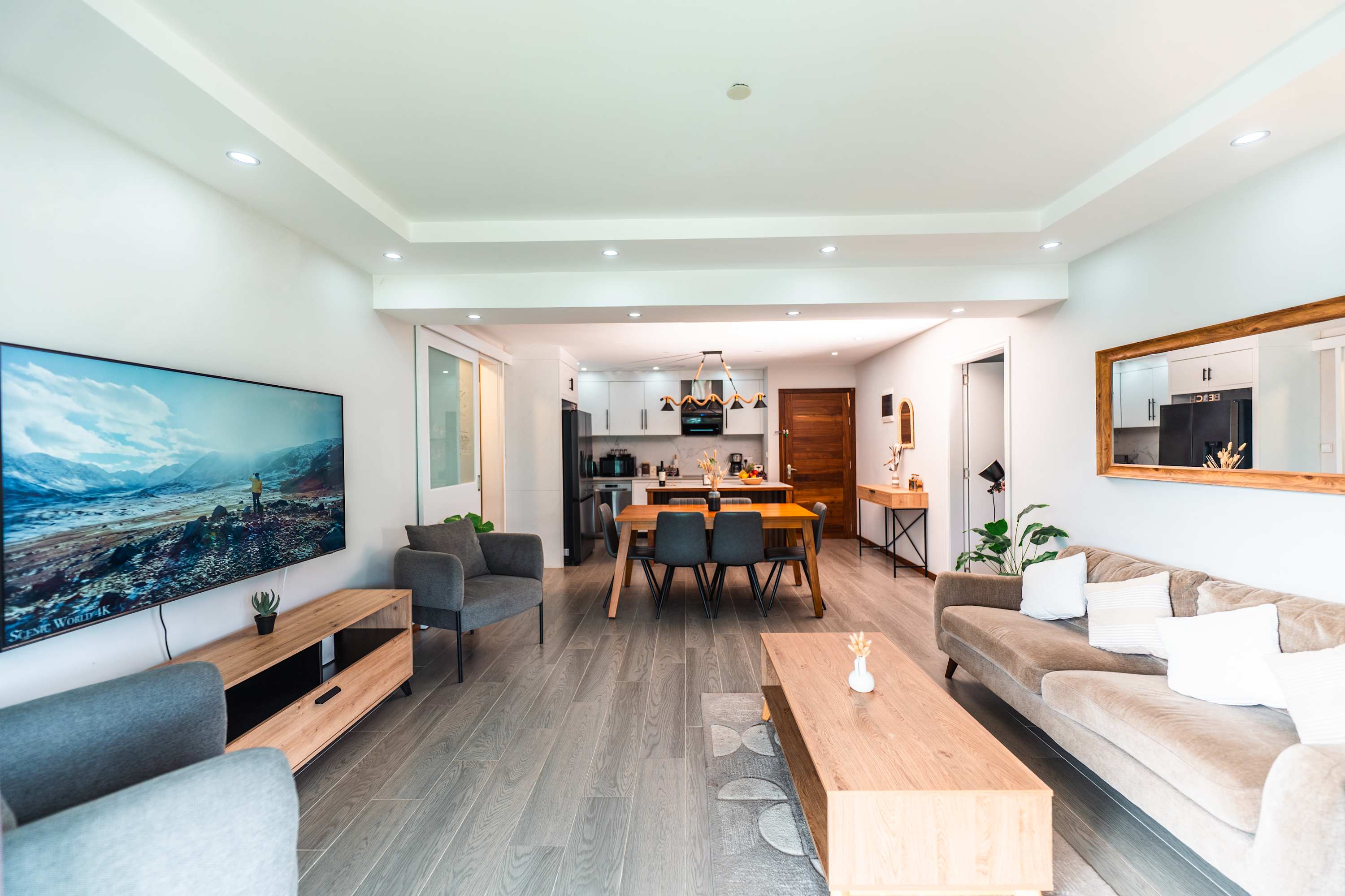 Sea View Penthouse with Pool · 4 Min Walk to Beach